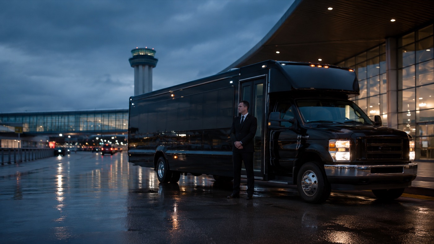 Mini Bus for Detroit Metro Airport transfers - DTW Taxi