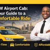 DTW airport cab