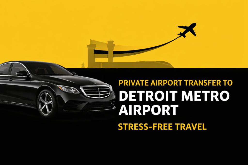 Private Airport Transfers to Detroit Metro Airport: A Stress-Free Option