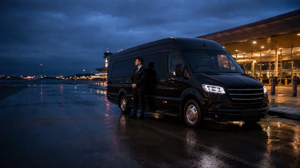Sprinter Van for Detroit Metro Airport transfers - DTW Taxi
